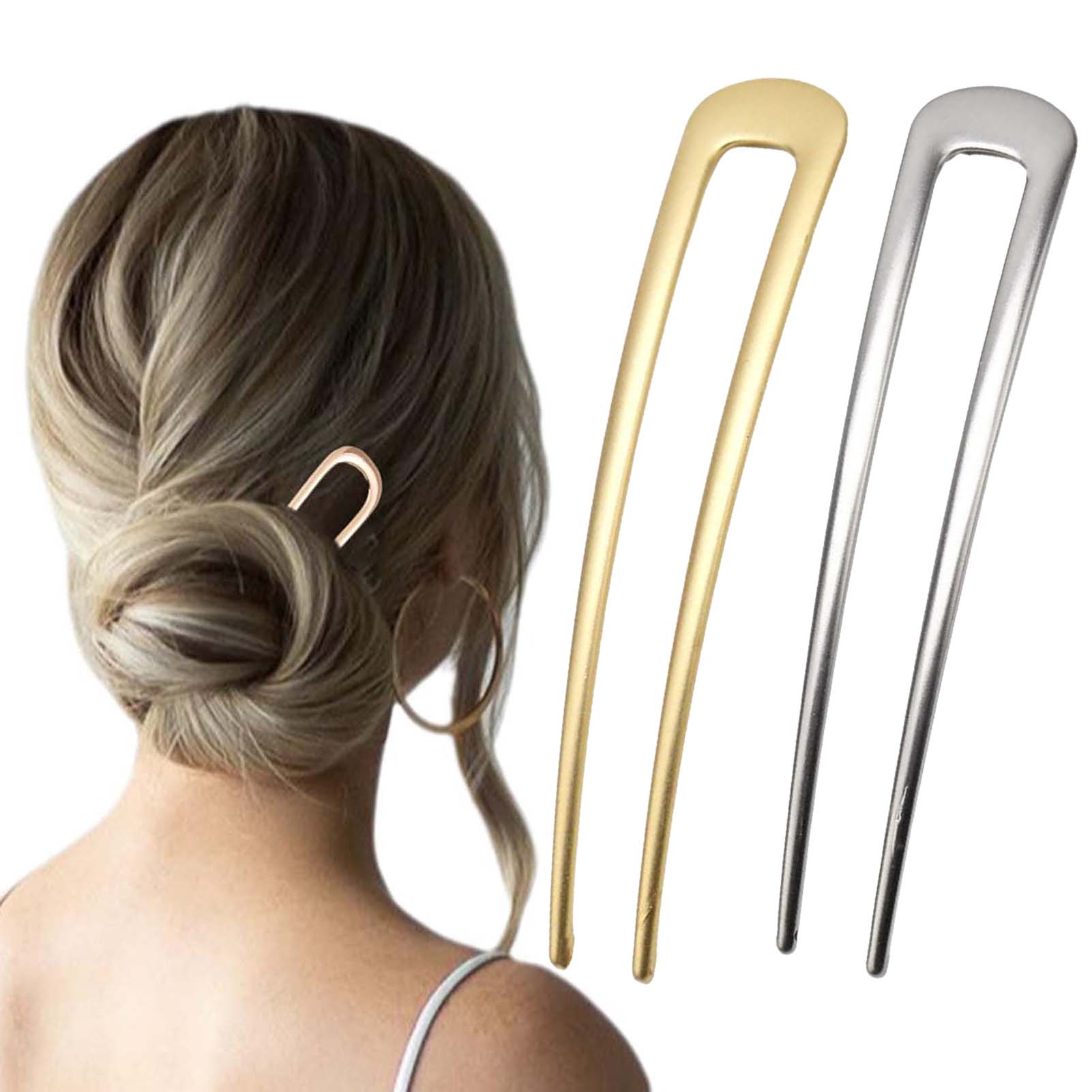 Women Accessories On Sale - Forcine per capelli a U alla