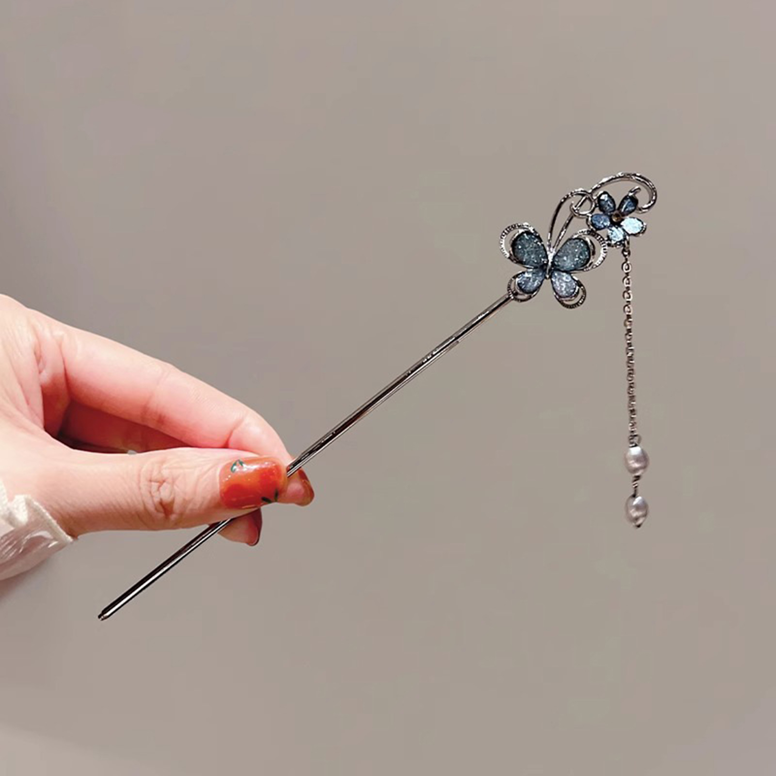 Women Accessories On Sale - Forcine per capelli a farfalla con
