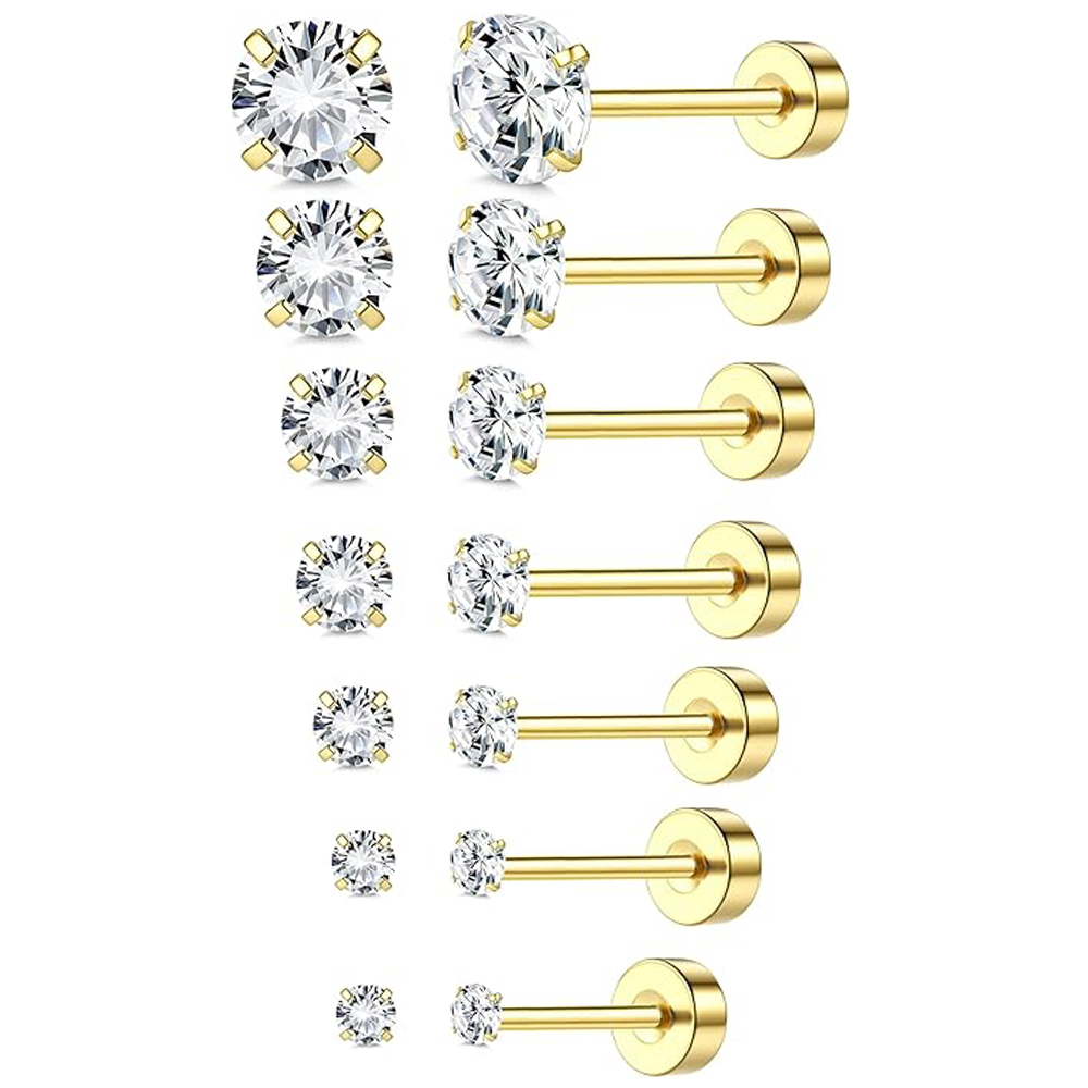 Statement Earrings Oversized - 1 o 6 pezzi orecchini in