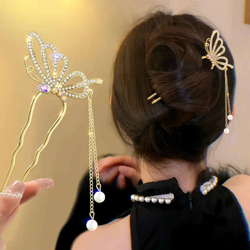 Forcina per capelli con nappa  - Women Accessories On Sale recensione e prezzo