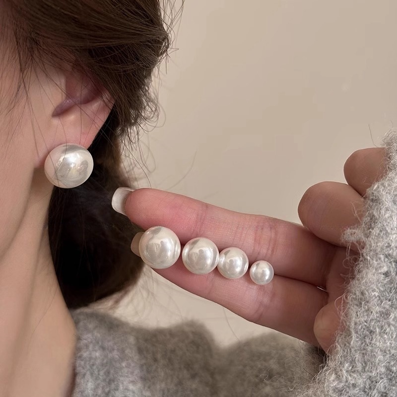 Orecchini in argento 925 con p - Statement Earrings Oversized recensione e prezzo