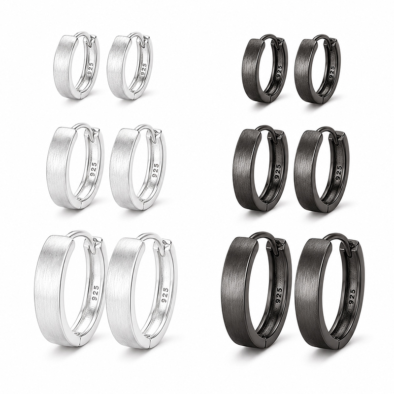 Orecchini a Cerchio in Argento - Statement Earrings Oversized recensione e prezzo