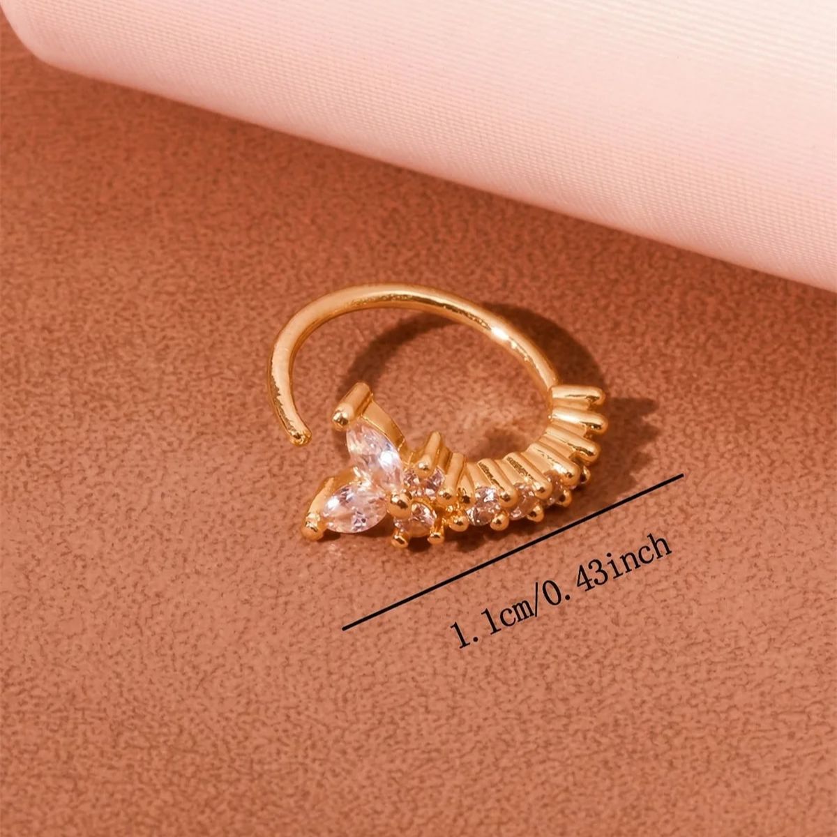 Clip per naso a forma di Y, se - Women'S Accessories Jewelry Sale recensione e prezzo