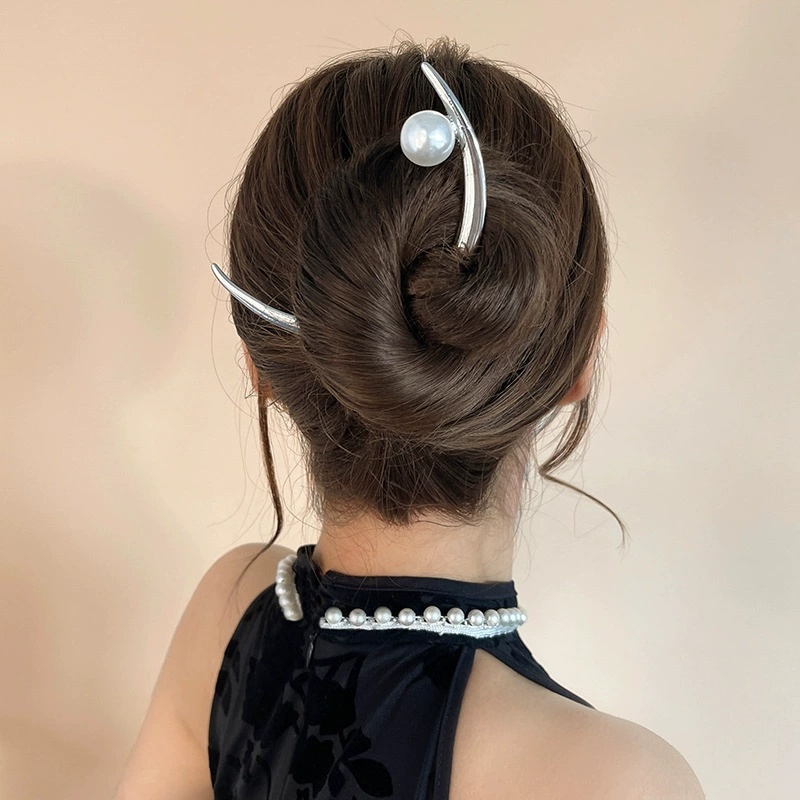 Fermacapelli a forma di perla, - Women Accessories On Sale recensione e prezzo